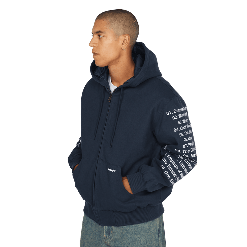 Huf x J Dilla Work Jacket Navy
