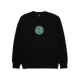 HUF Transit Authority Crewneck Sweatshirt Black