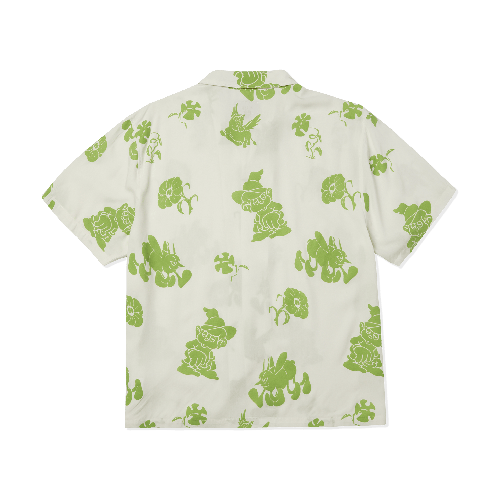 Huf Trip Flocked Resort Shirt White