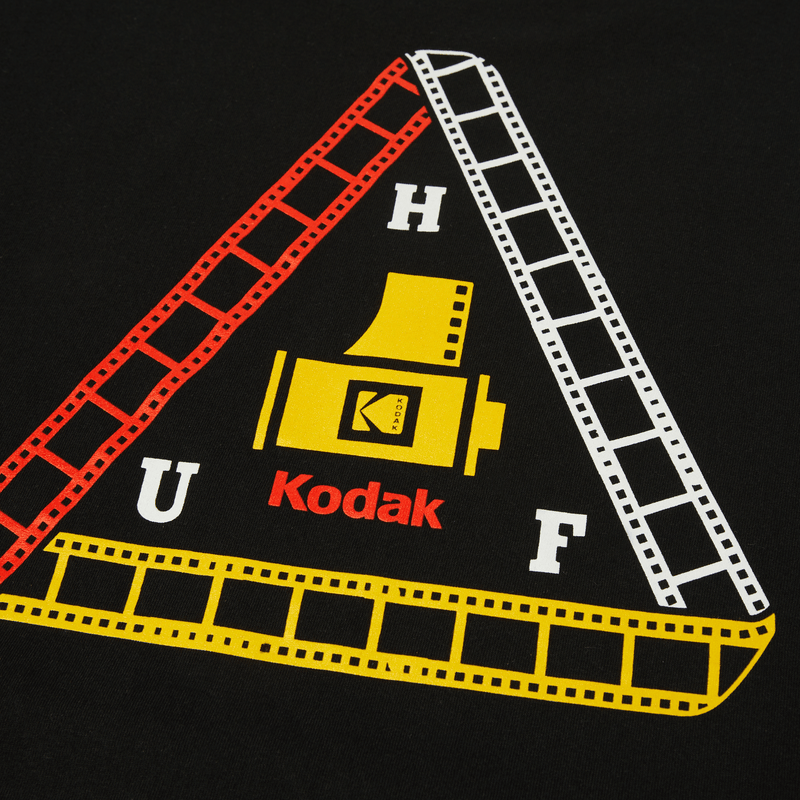 Huf x Kodak Triple Film T-Shirt Black