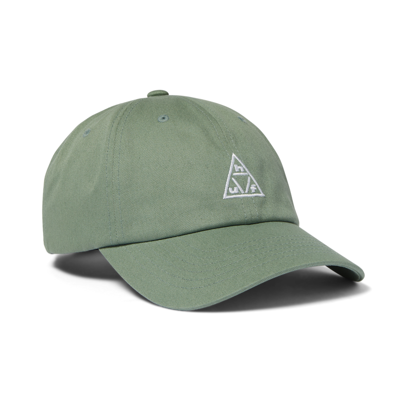 Huf Triple Triangle 6-Panel Curved-Visor Hat Sage White