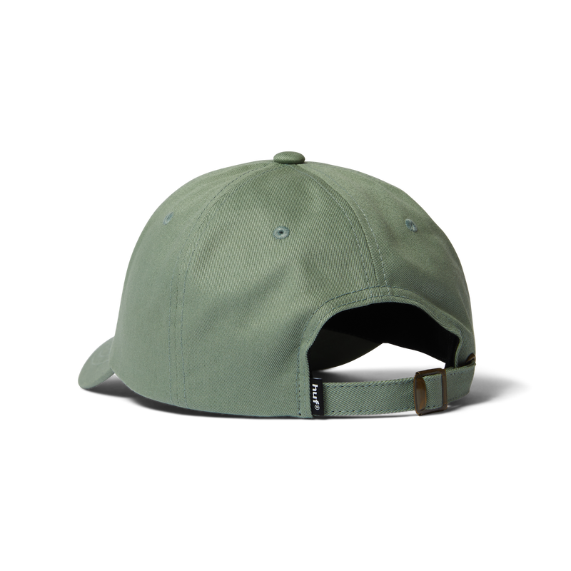 Huf Triple Triangle 6-Panel Curved-Visor Hat Sage White