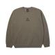 Triple Triangle Embroidered Crewneck Sweatshirt
