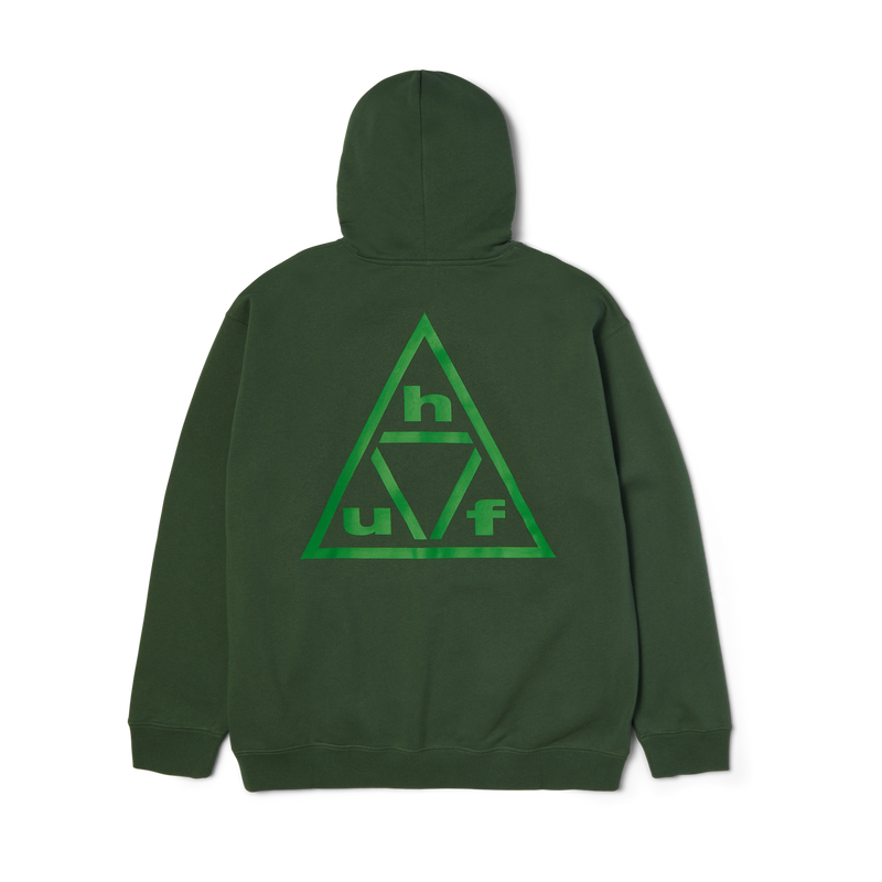Huf Triple Triangle Pullover Hoodie Forest Green/Green