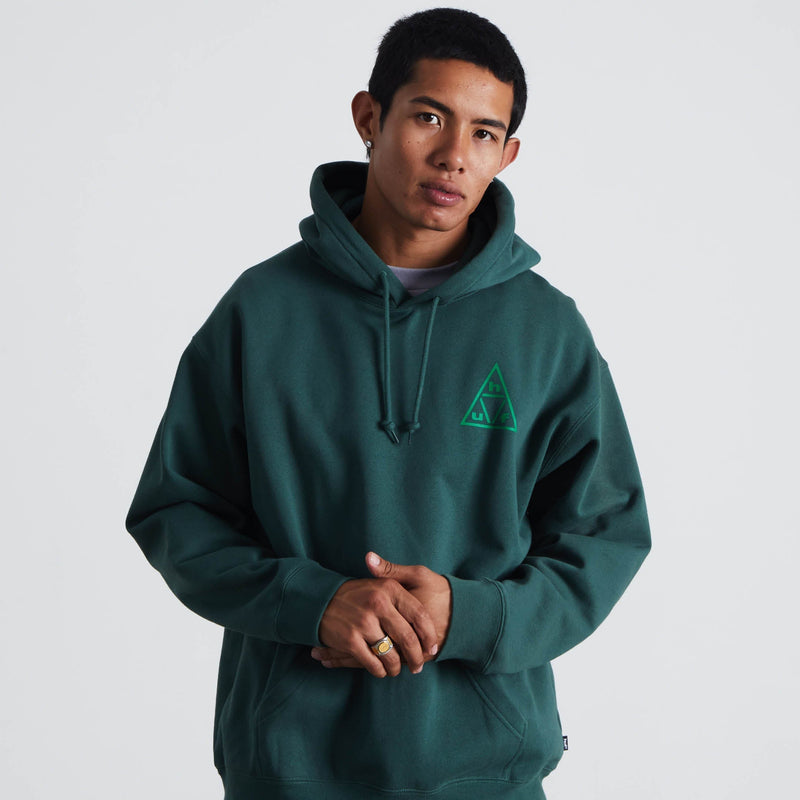 Huf Triple Triangle Pullover Hoodie Forest Green/Green