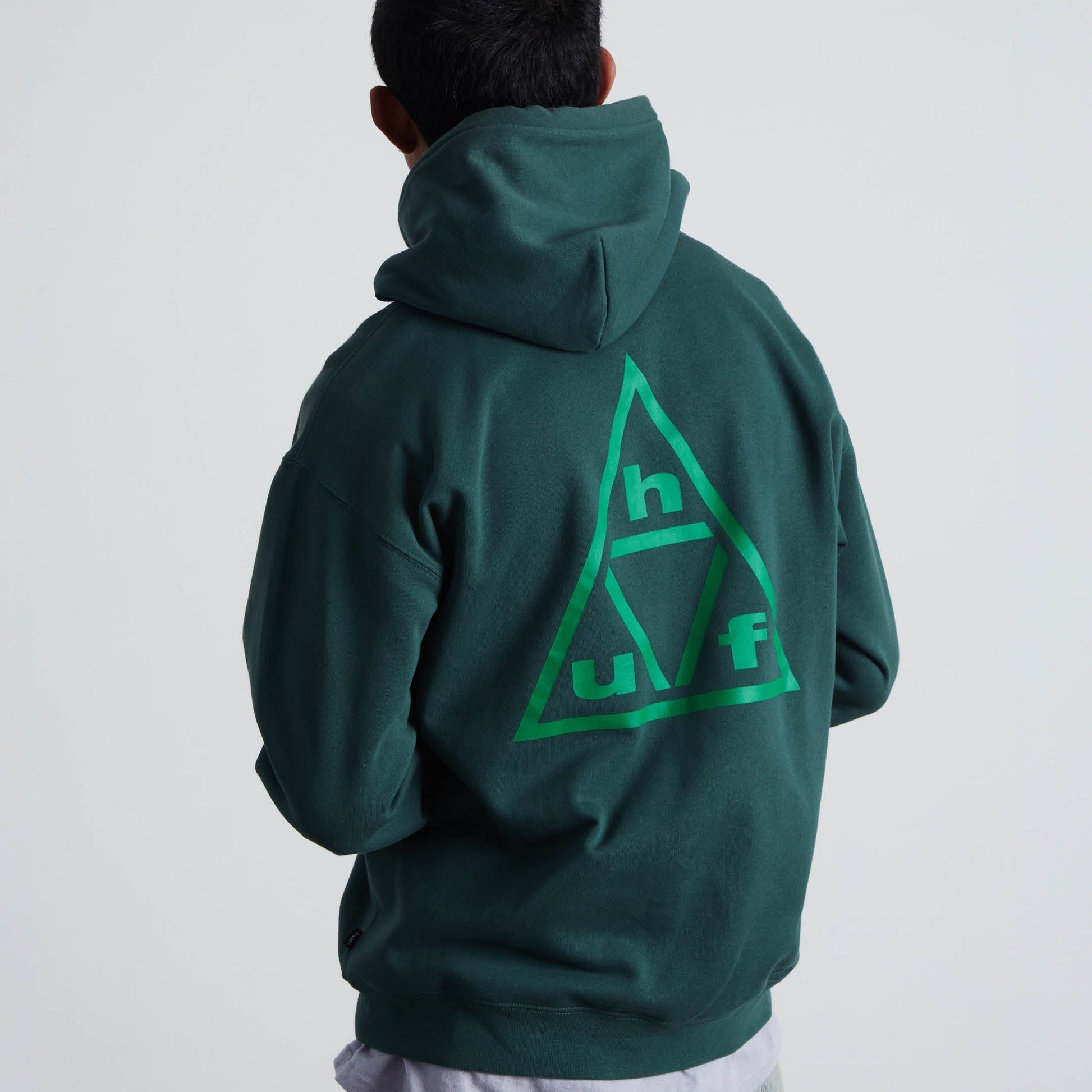 Huf Triple Triangle Pullover Hoodie Forest Green/Green