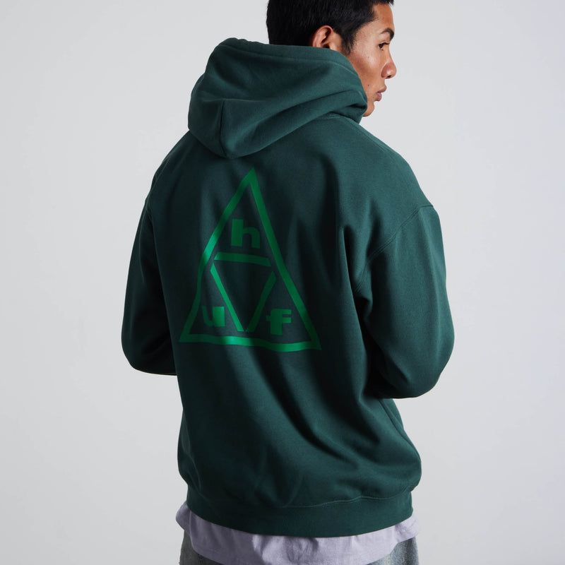 Huf Triple Triangle Pullover Hoodie Forest Green/Green