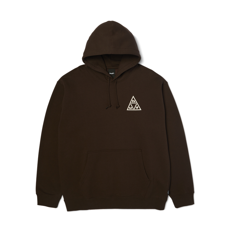HUF Triple Triangle Pullover Hoodie Brown/Cream