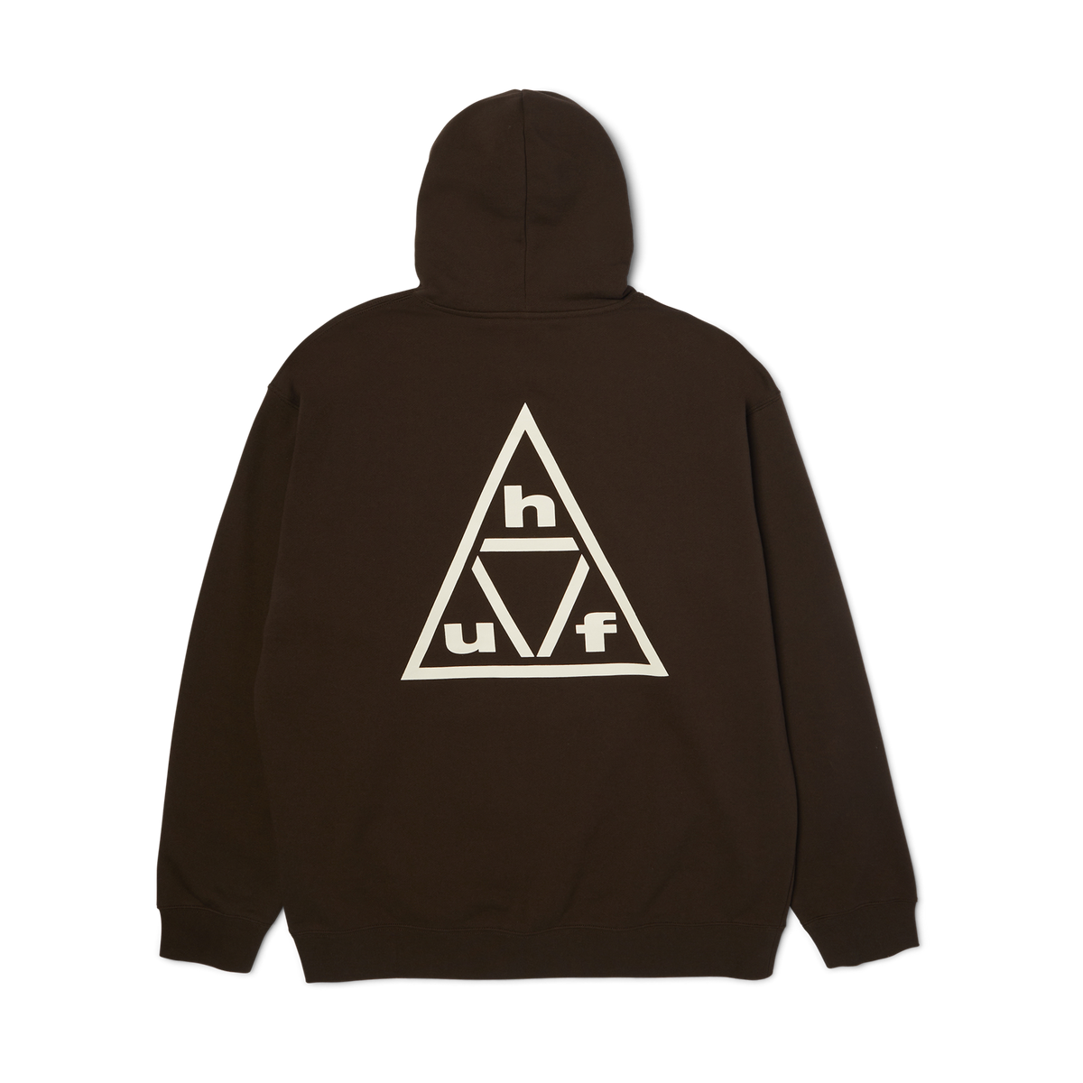 HUF Triple Triangle Pullover Hoodie Brown/Cream