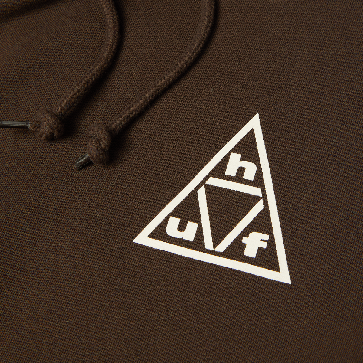 HUF Triple Triangle Pullover Hoodie Brown/Cream
