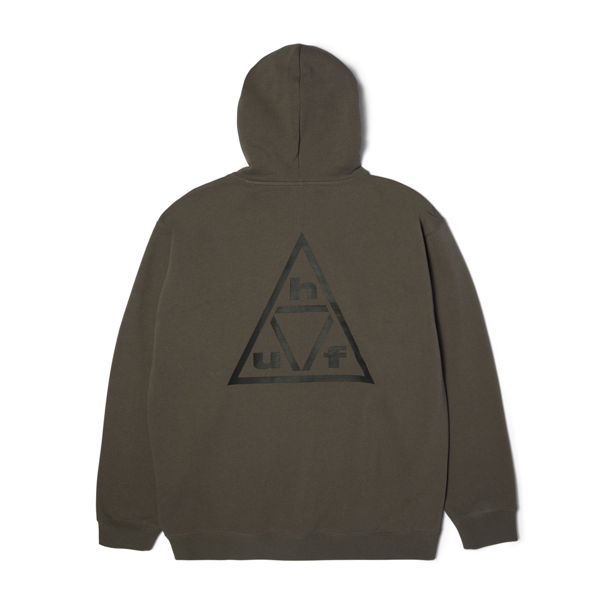 HUF Triple Triangle Pullover Hoodie Dark Earth/Black