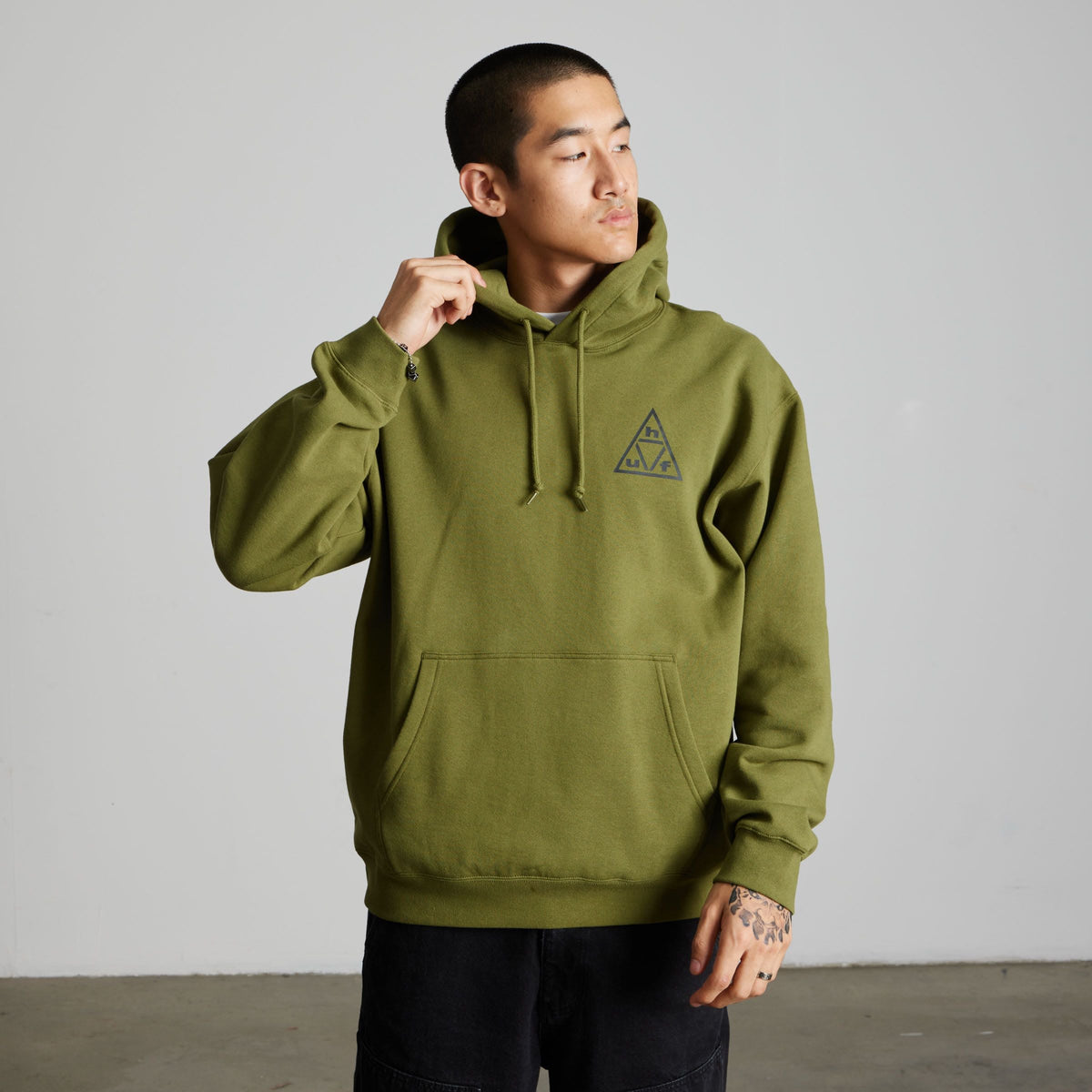 Triple Triangle Pullover Hoodie