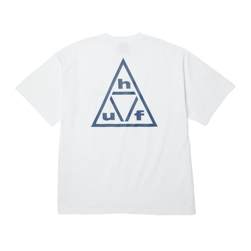 HUF Triple Triangle T-Shirt Navy/Cream