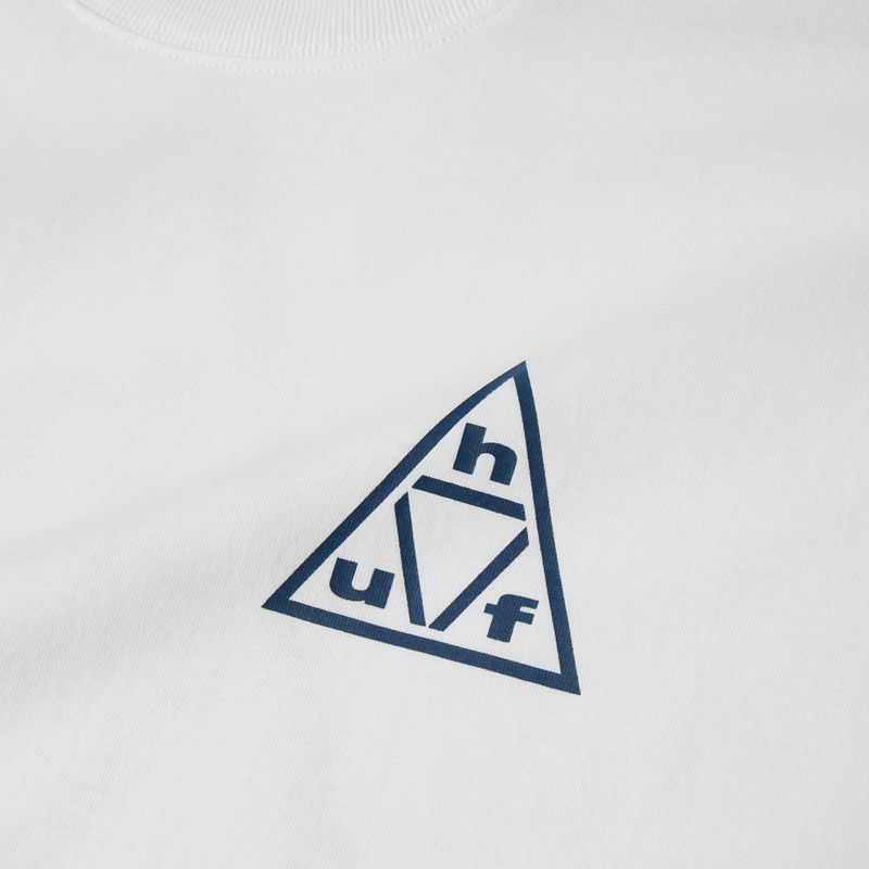HUF Triple Triangle T-Shirt Navy/Cream