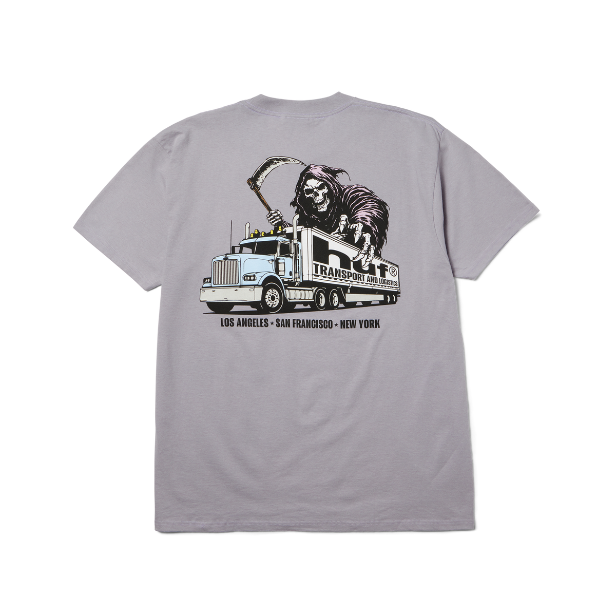 HUF Truckers Prayer T-Shirt Lilac Chalk