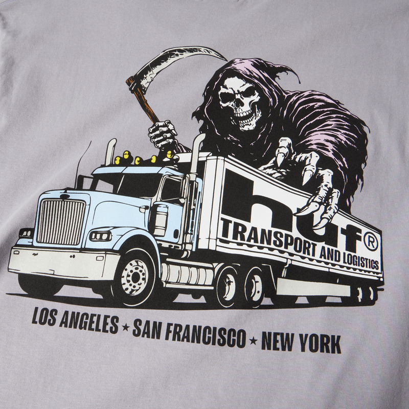 HUF Truckers Prayer T-Shirt Lilac Chalk
