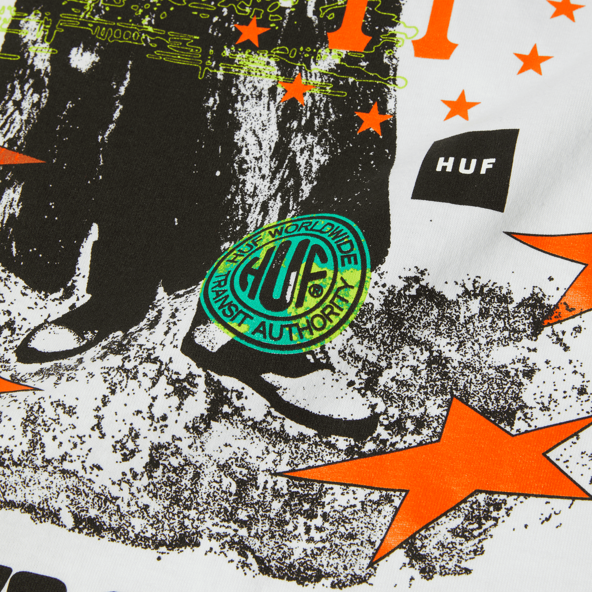 Huf Two Blocks Of Sunshine T-Shirt White