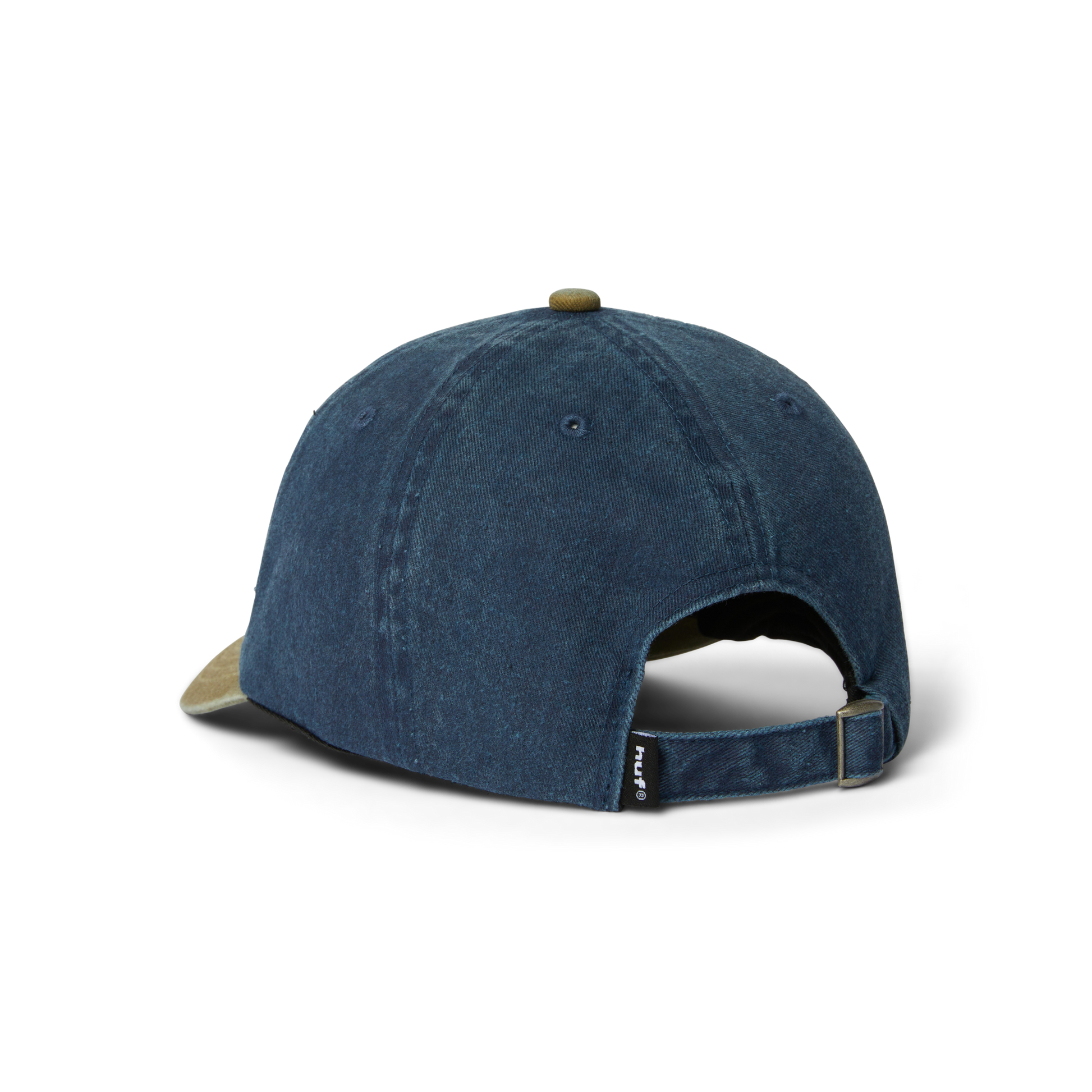 Huf Two Tone 89 Washed 6-Panel Strapback Hat Navy