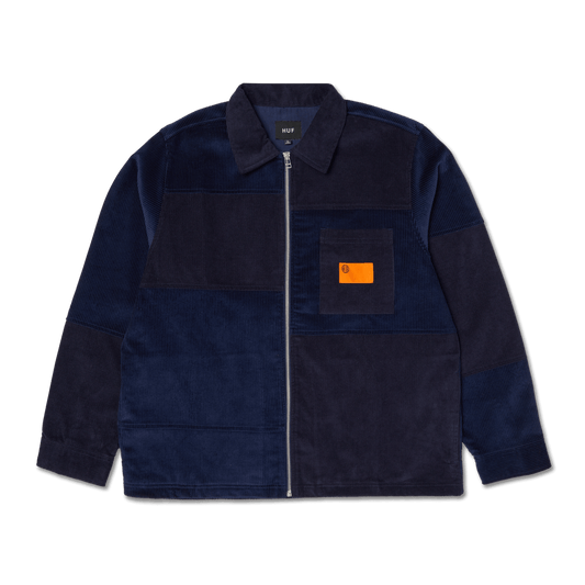Huf Union Corduroy Shacket Navy
