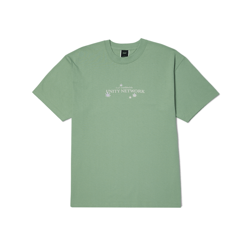 Huf Unity Network T-Shirt Basil