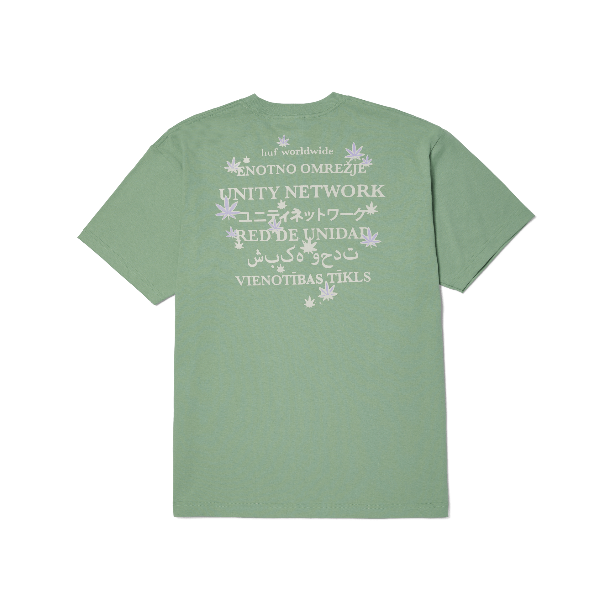 Huf Unity Network T-Shirt Basil