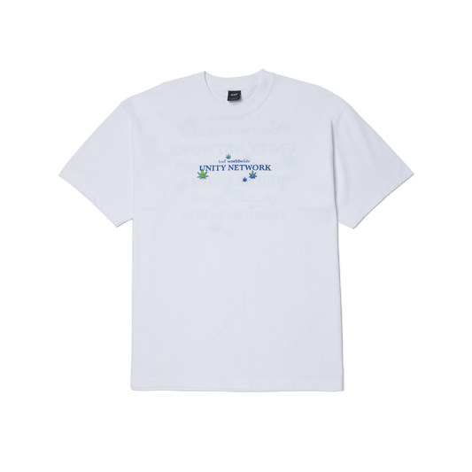 Huf Unity Network T-Shirt White