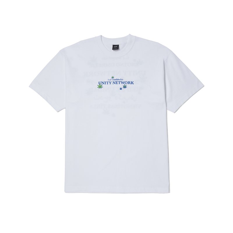 Huf Unity Network T-Shirt White