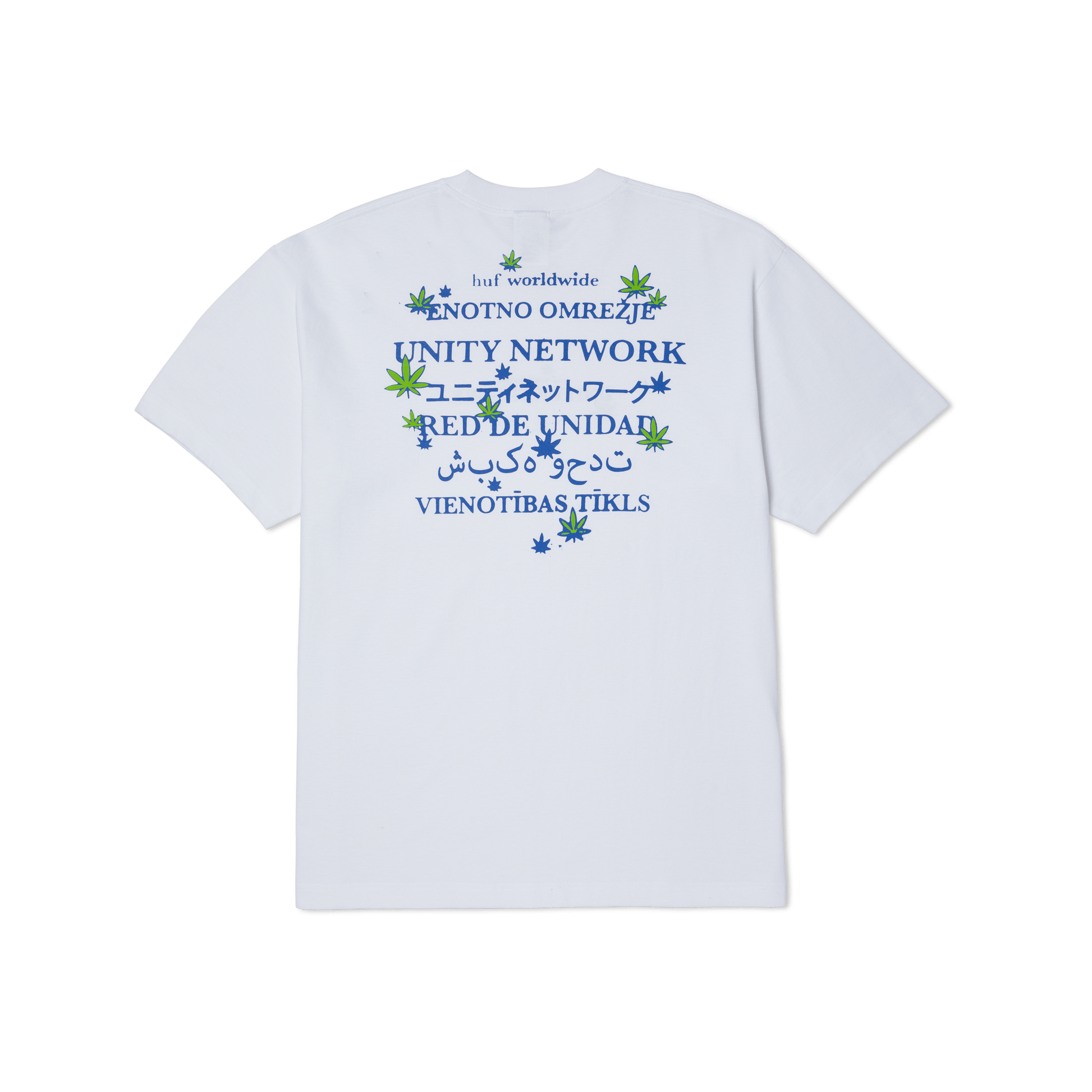 Huf Unity Network T-Shirt White