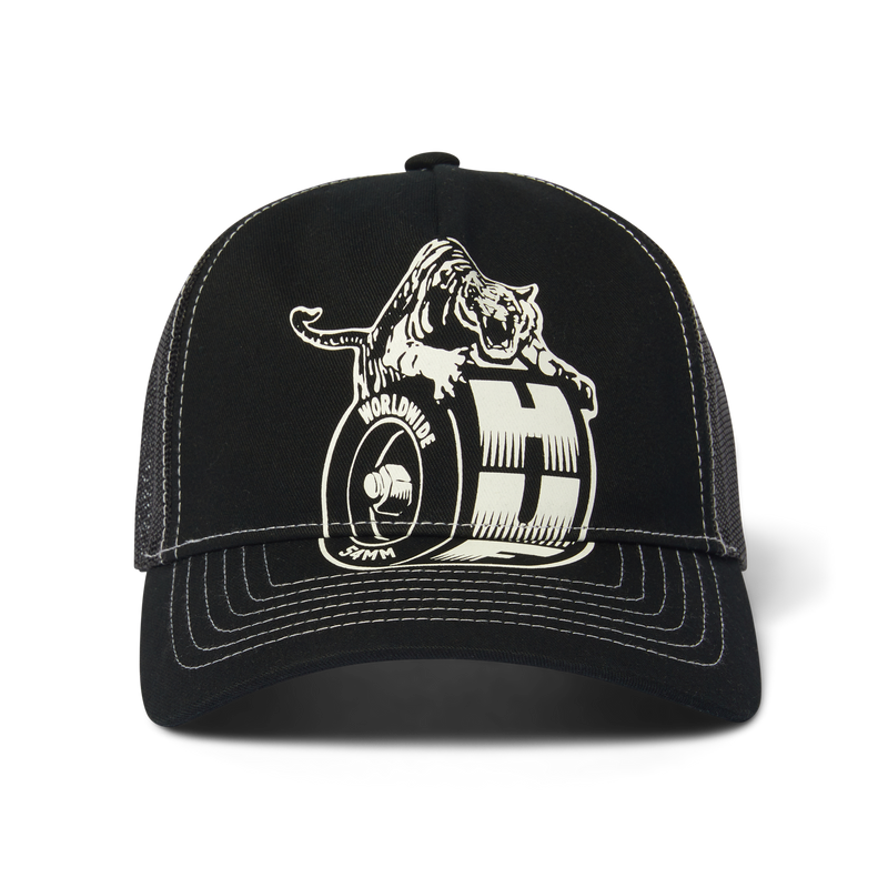 Huf Urethane Trucker Hat Black
