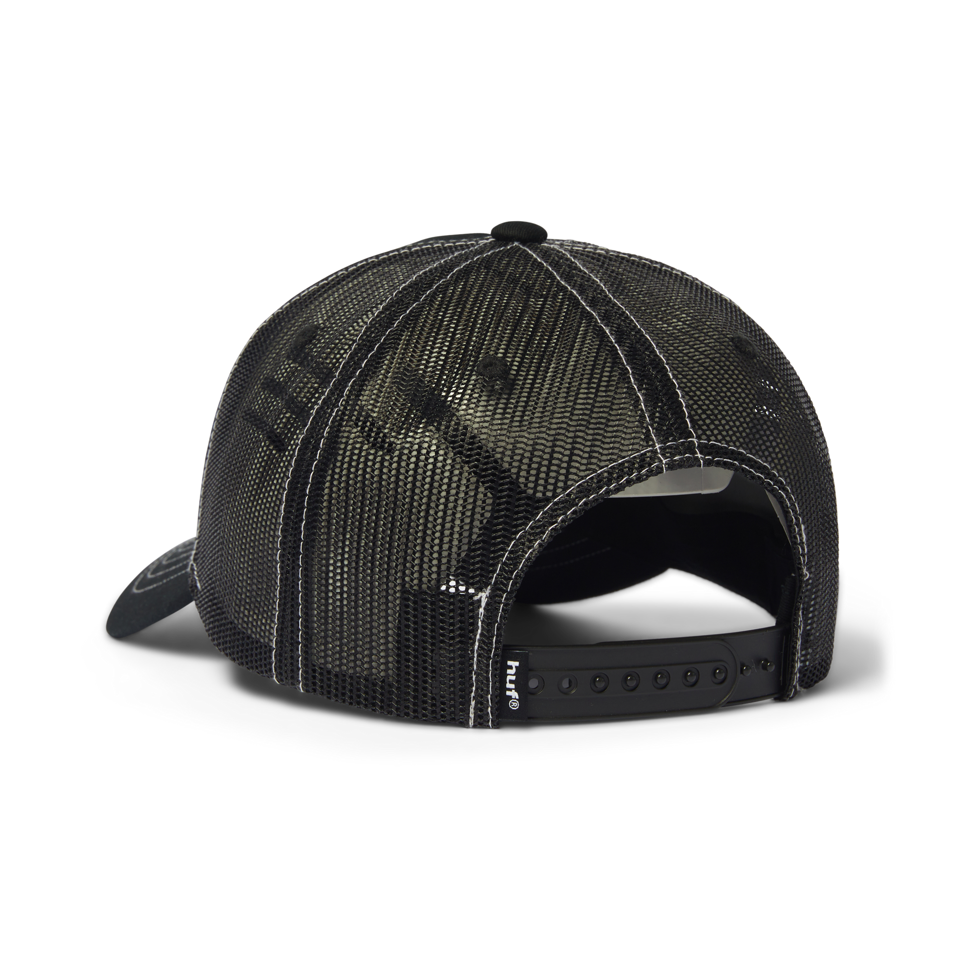 Huf Urethane Trucker Hat Black
