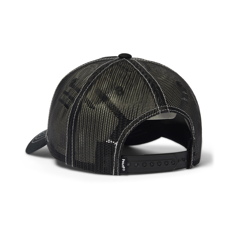 Huf Urethane Trucker Hat Black