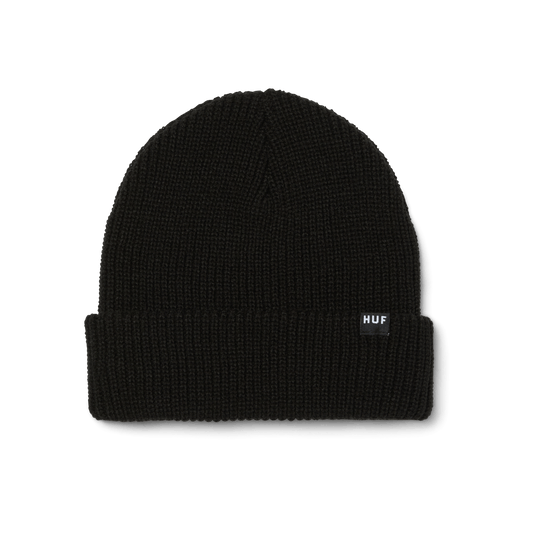 HUF Usual Cuff Beanie Black