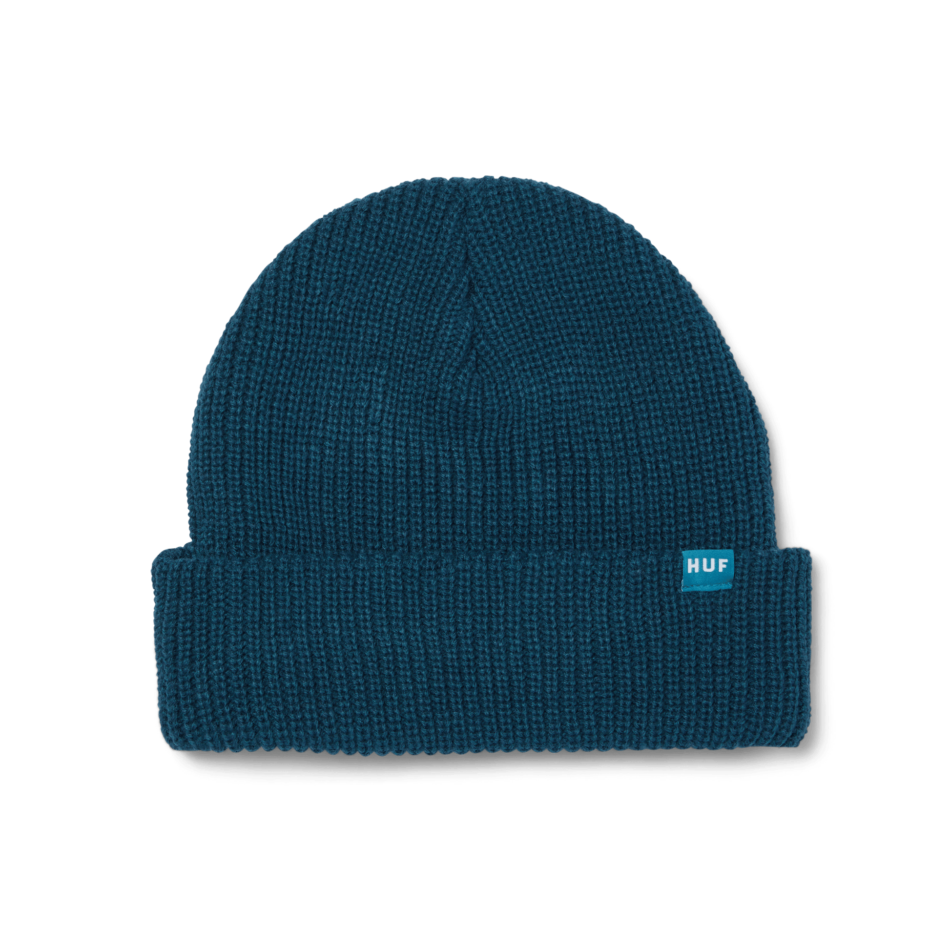 HUF Usual Cuff Beanie Oil Blue