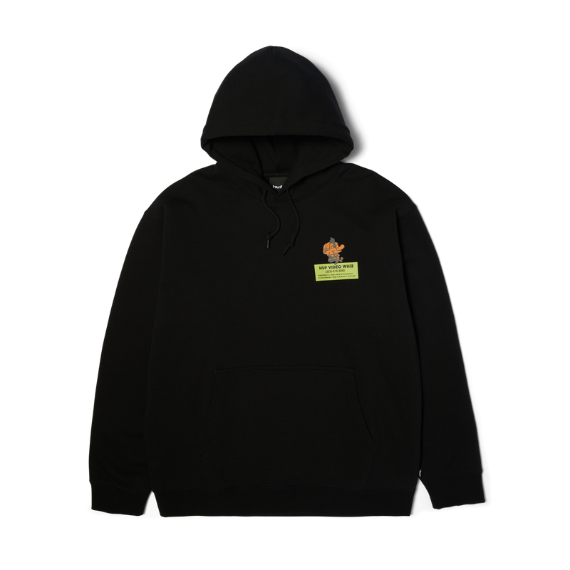 HUF Video Genie Pullover Hoodie Black