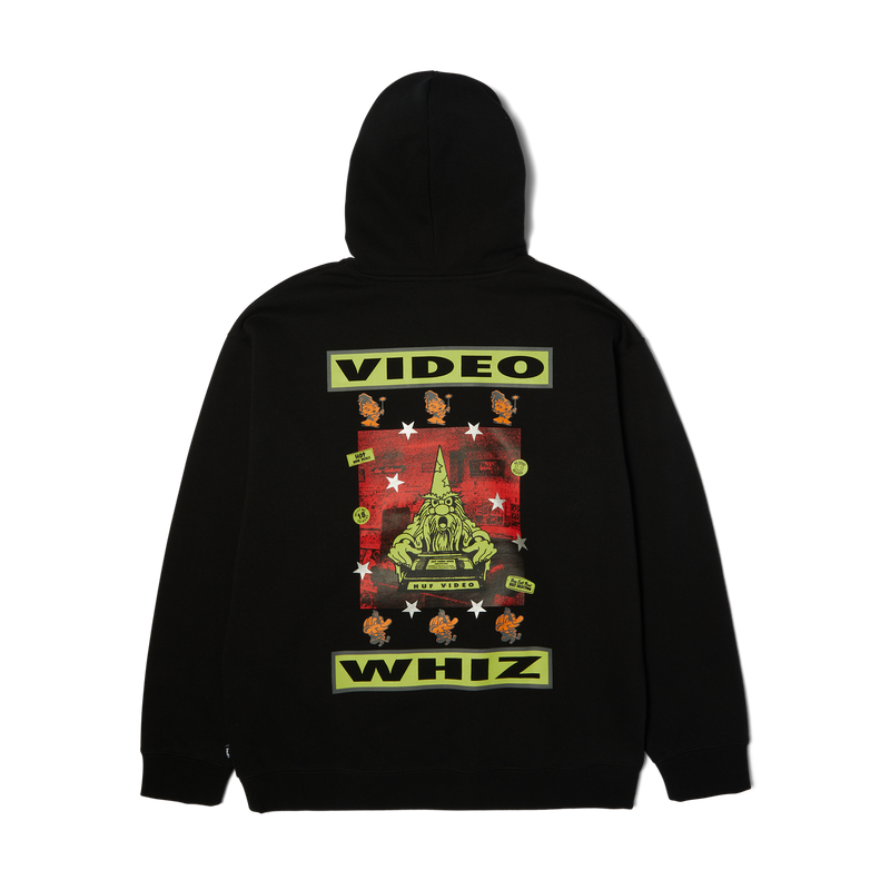 HUF Video Genie Pullover Hoodie Black