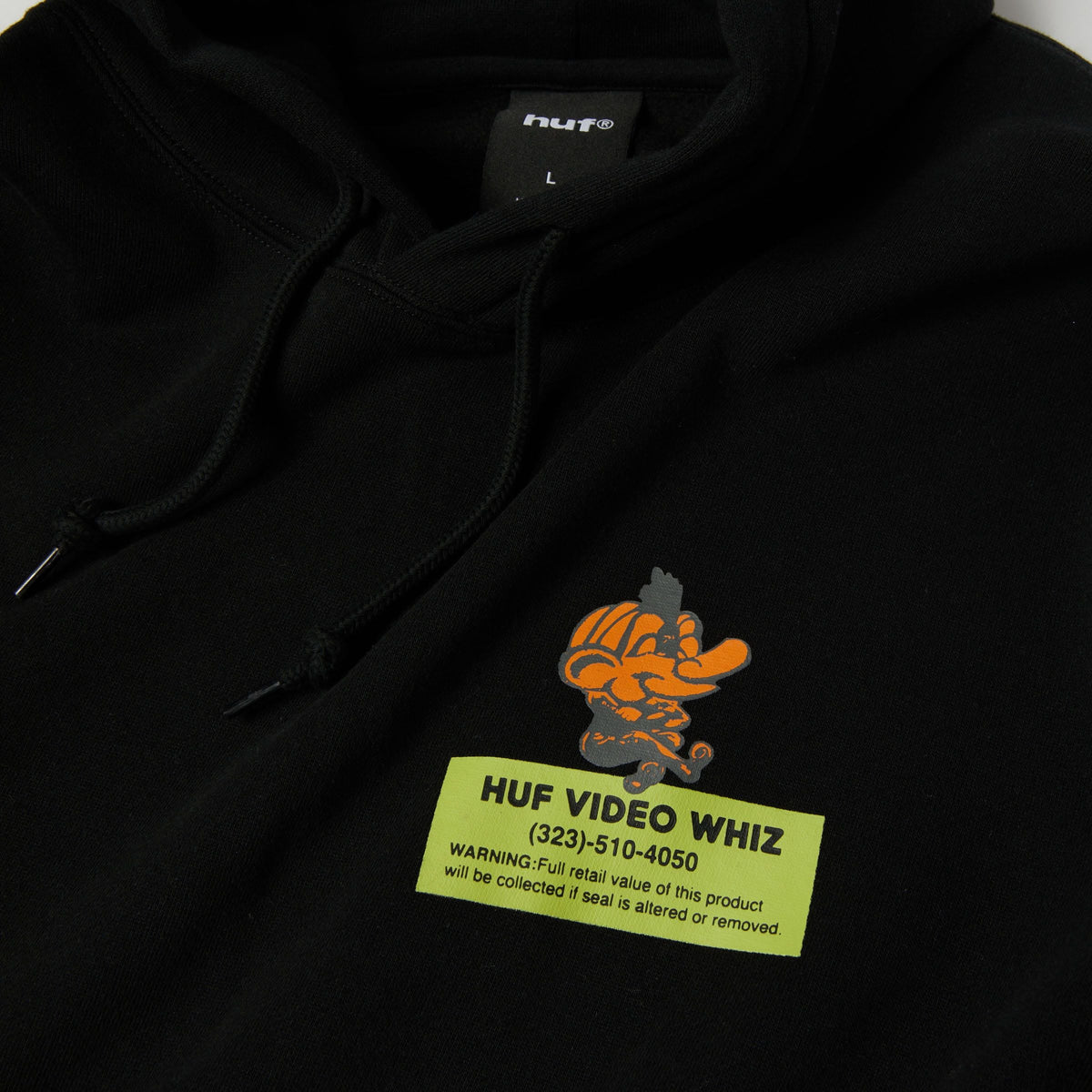 HUF Video Genie Pullover Hoodie Black