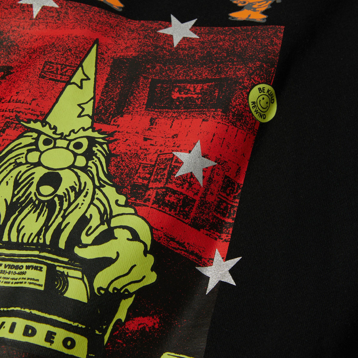 HUF Video Genie Pullover Hoodie Black
