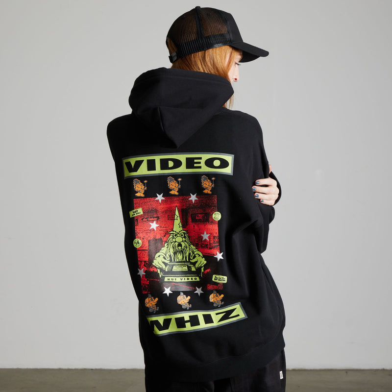 HUF Video Genie Pullover Hoodie Black