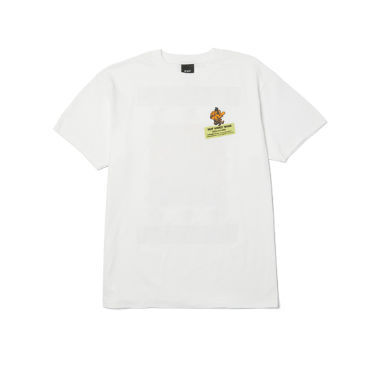 HUF Video Genie T-Shirt White