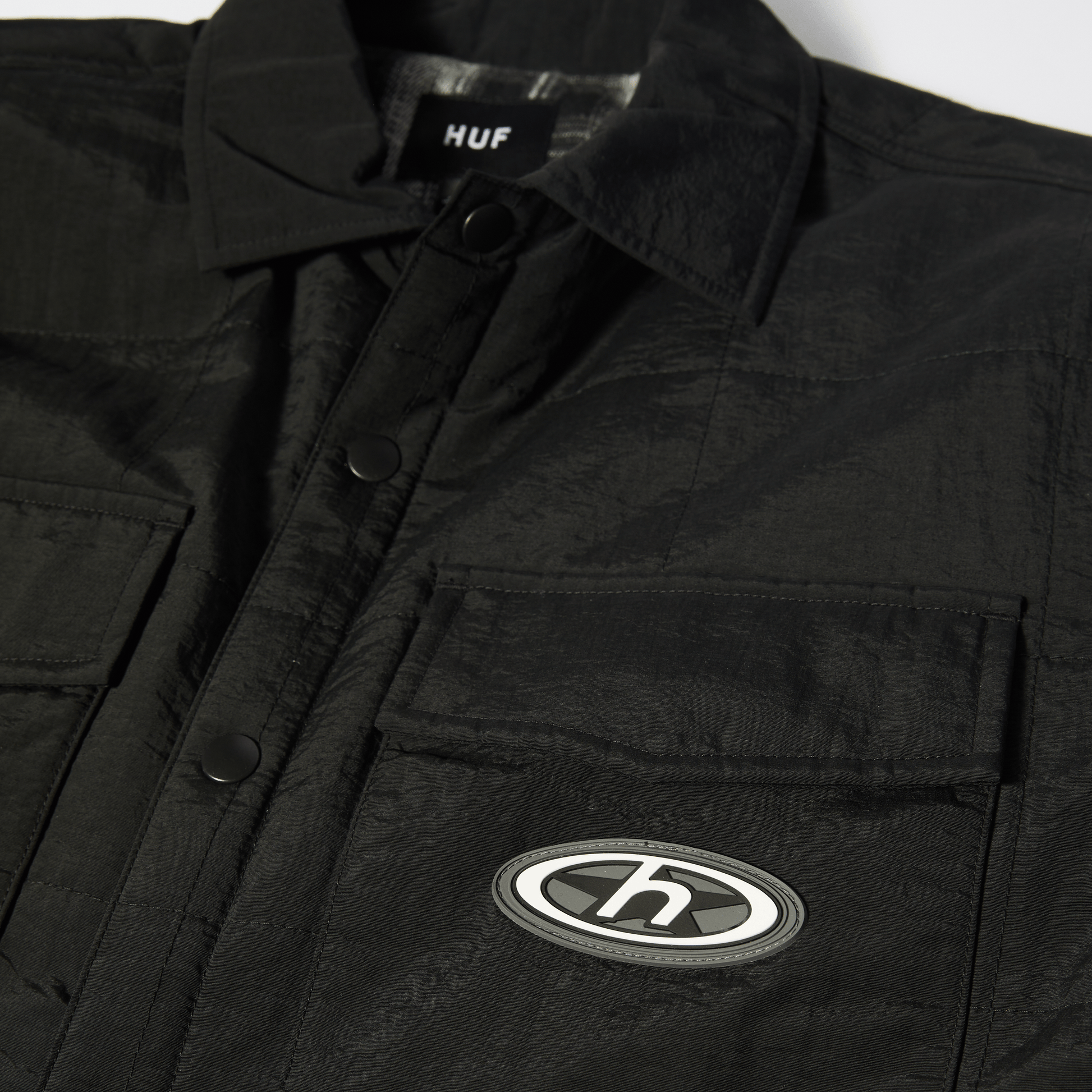 Huf Villard Shacket Black