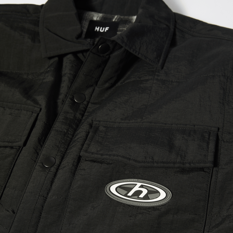 Huf Villard Shacket Black