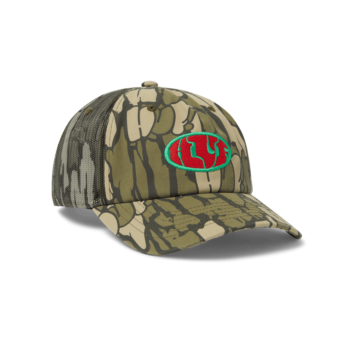 Huf Warped Camo Trucker Hat Muted Camo