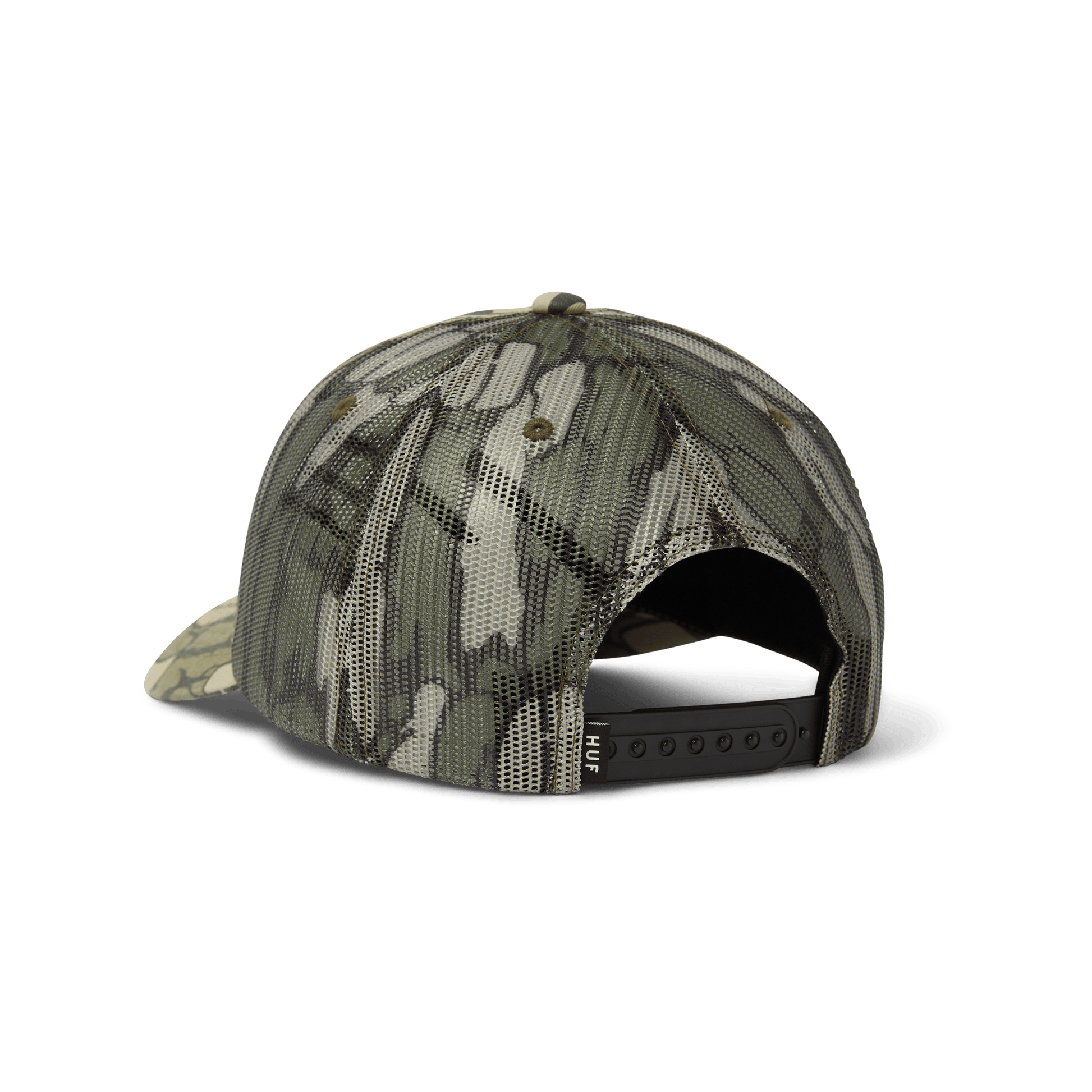 Huf Warped Camo Trucker Hat Muted Camo