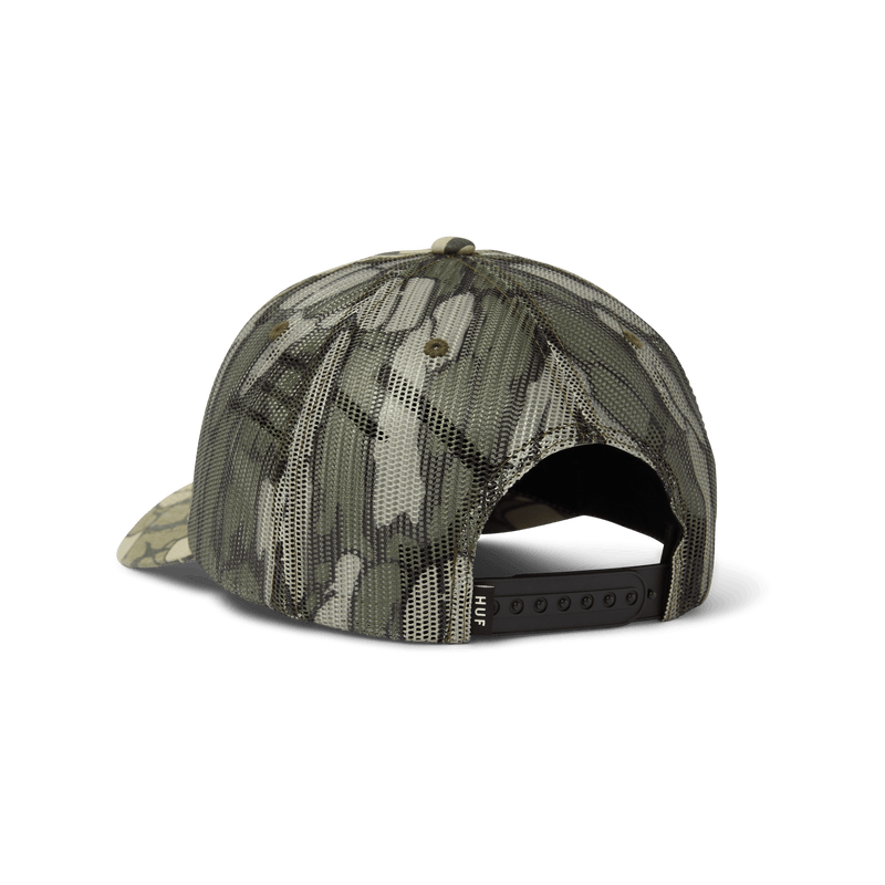Huf Warped Camo Trucker Hat Muted Camo