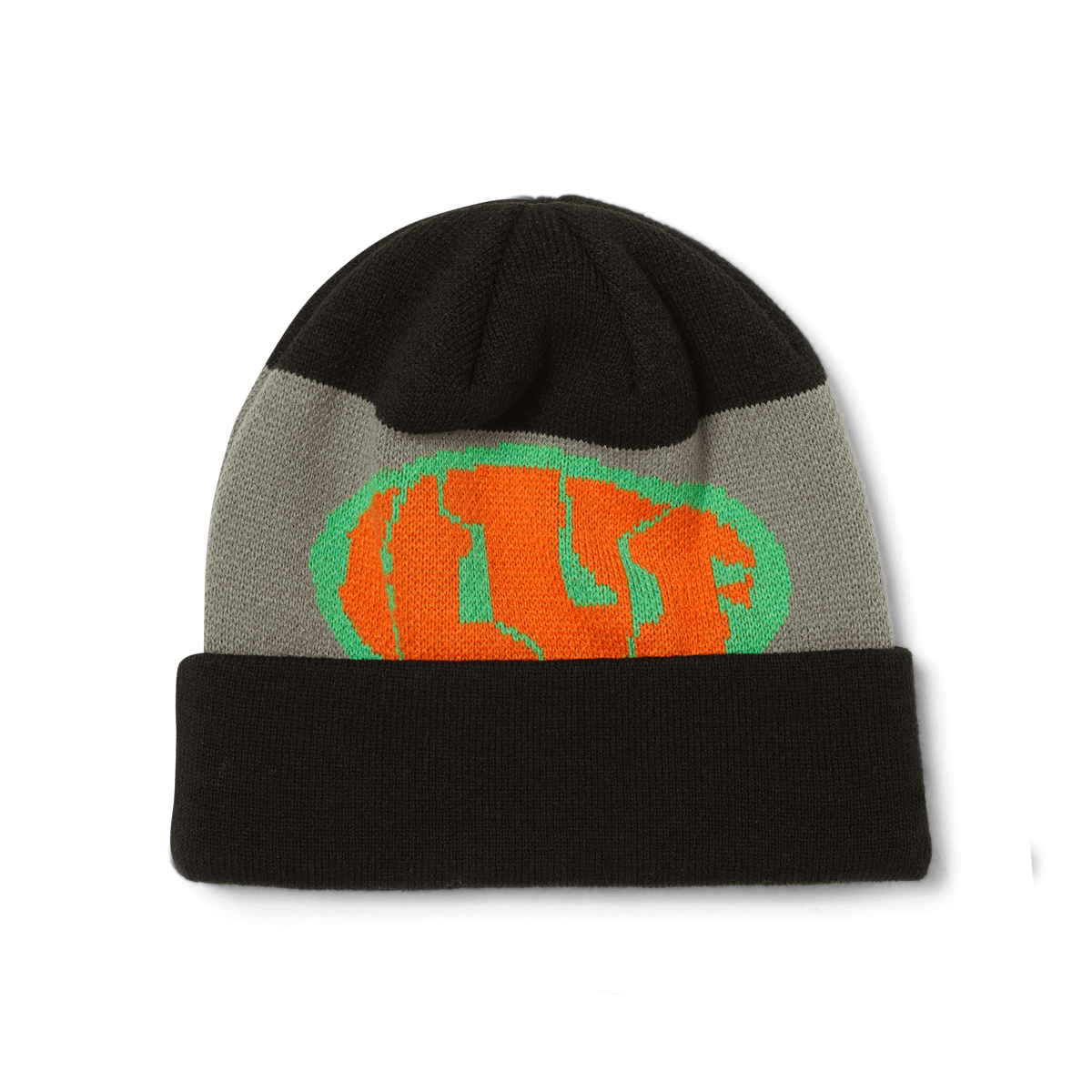 Huf Warped Cuff Beanie Black