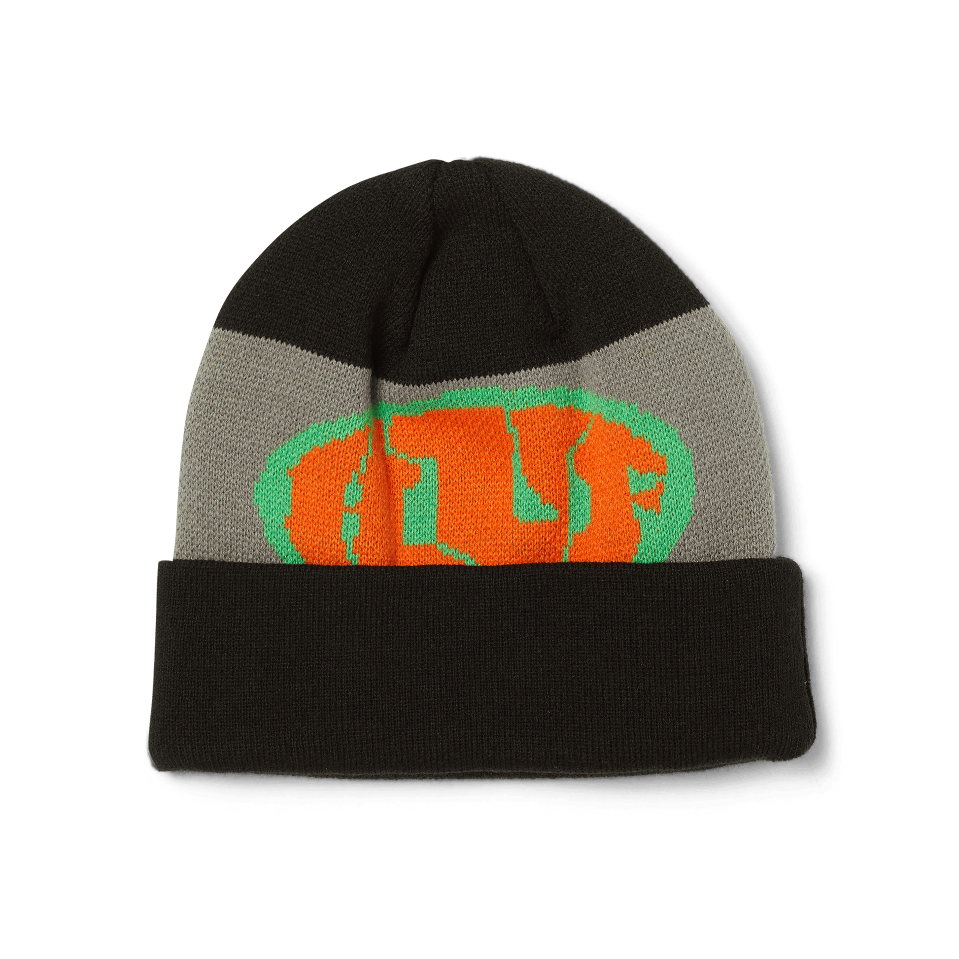 Huf Warped Cuff Beanie Black
