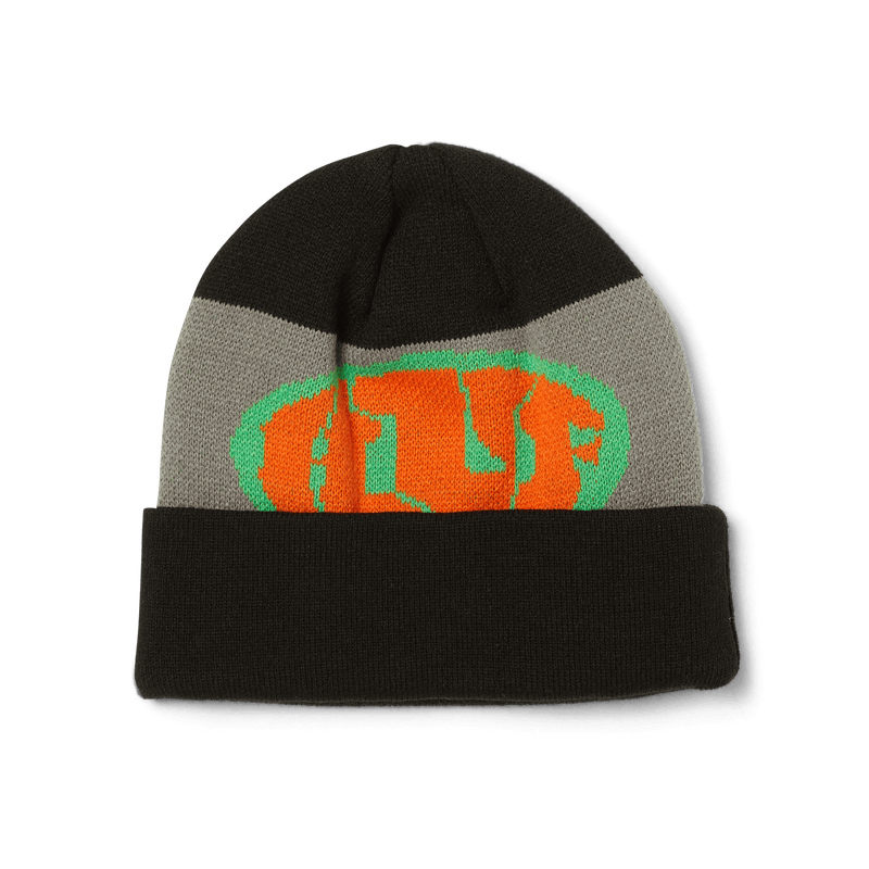 Huf Warped Cuff Beanie Black