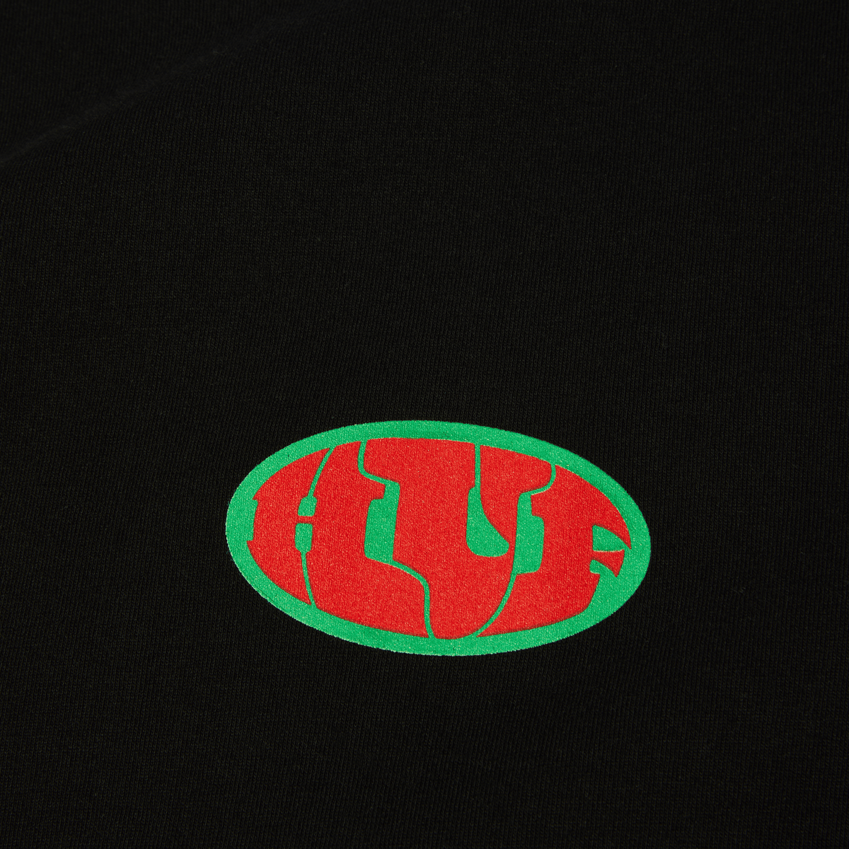 Huf Warped T-Shirt Black
