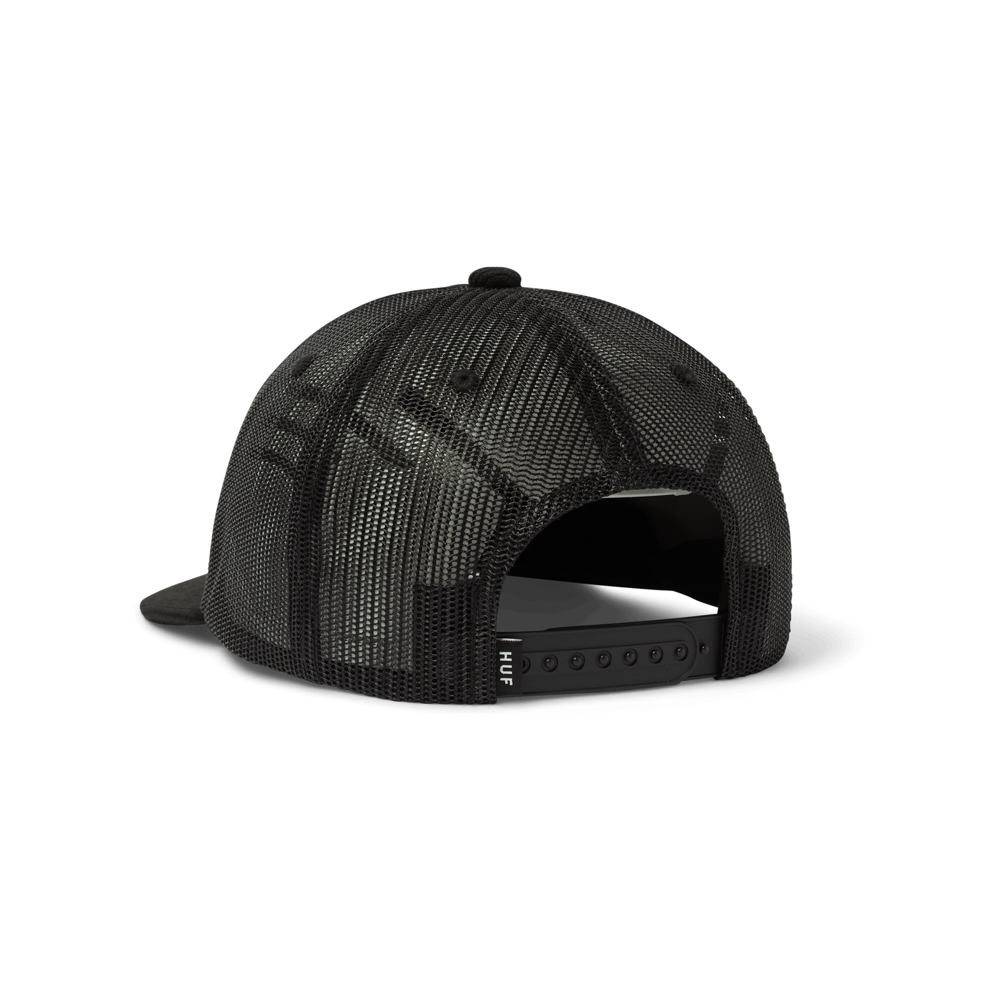 Huf Warped Trucker Hat Black
