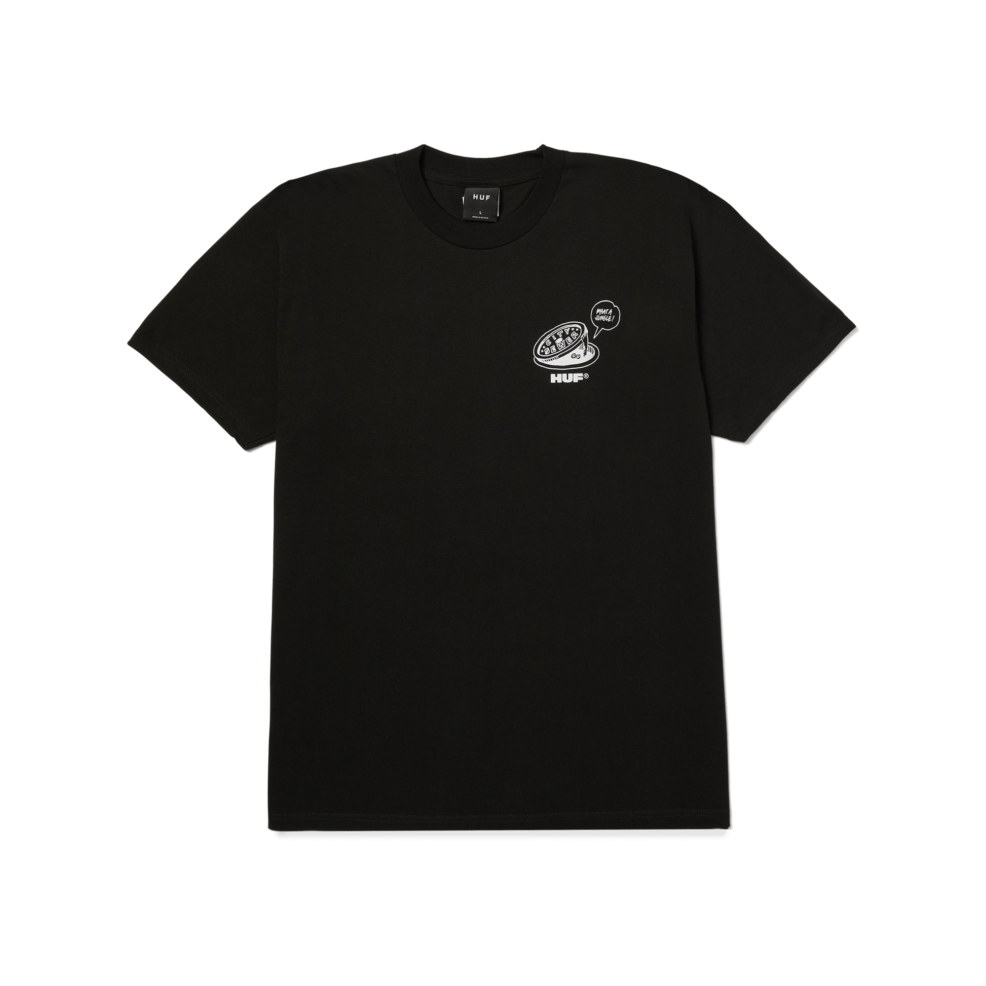 Huf What A Jungle T-Shirt Black